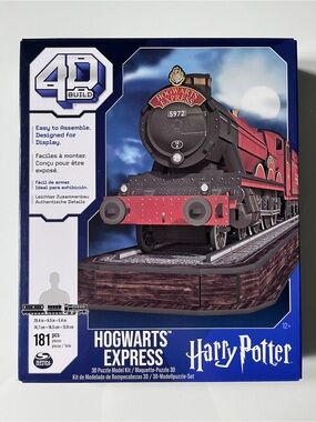 Harry Potter Hogwarts Express 4D Build 3D Puzzle - Brand New Sealed Condition